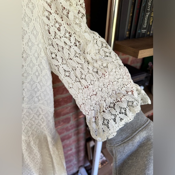 VICI Collection Lace Puff Sleeve Long Dress - Picture 10 of 10